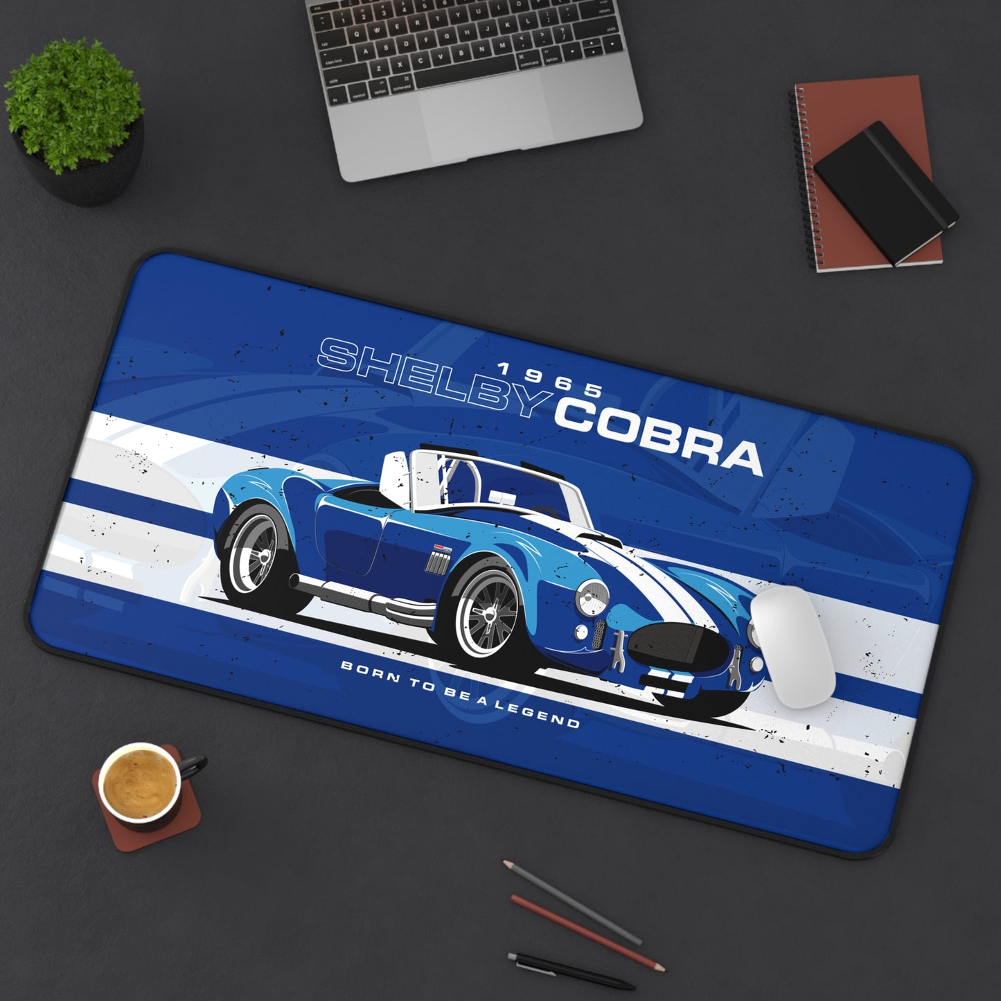 Shelby AC Cobra Desk Mat 16" × 32"(US) 90cm x 45cm (EU)