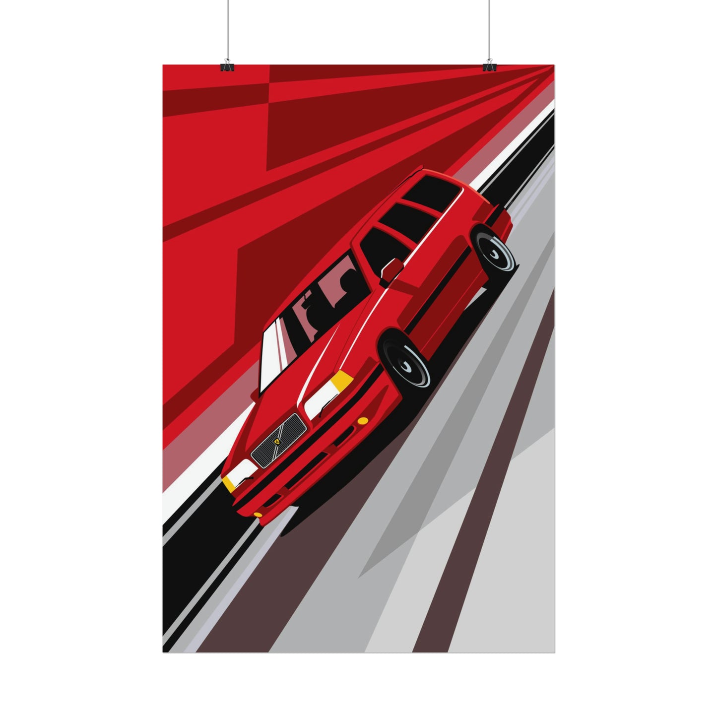 850 Wagon Poster