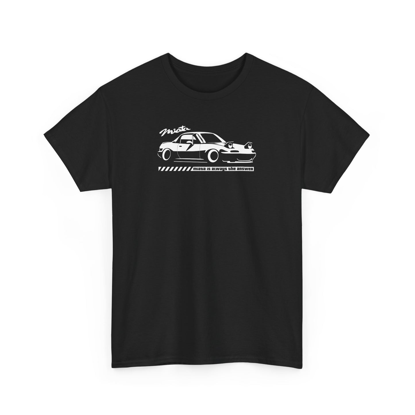 Miata is Always The Answer MX5 Vintage JDM Car Unisex Cotton T-Shirt