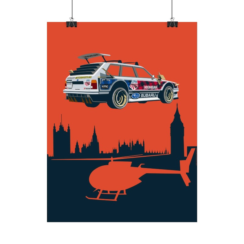 Huckster London Poster