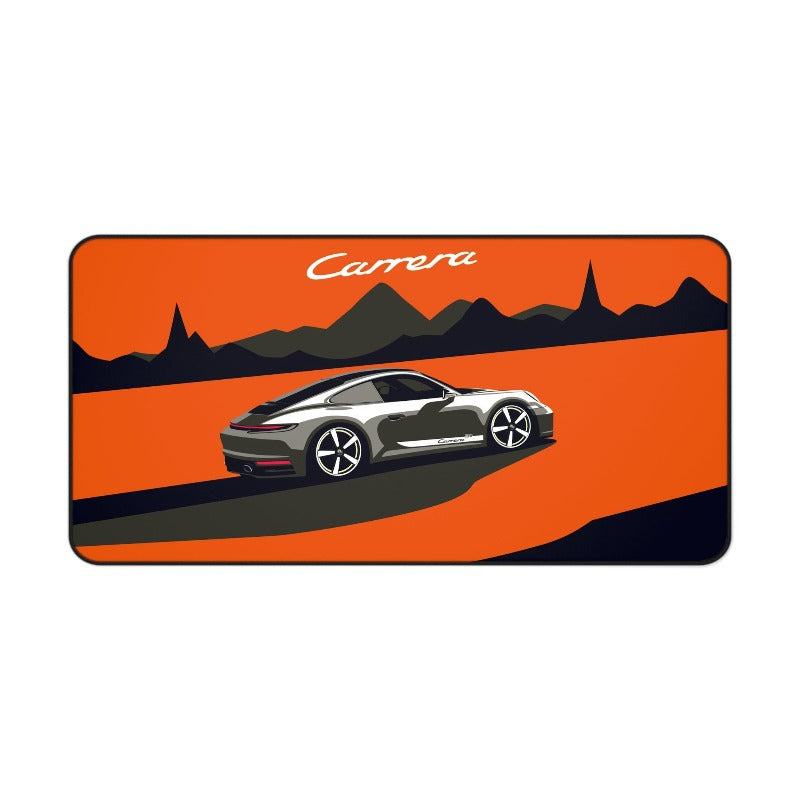 Porsche 911 Carrera Car Desk Mat Gamer Mouse Pad