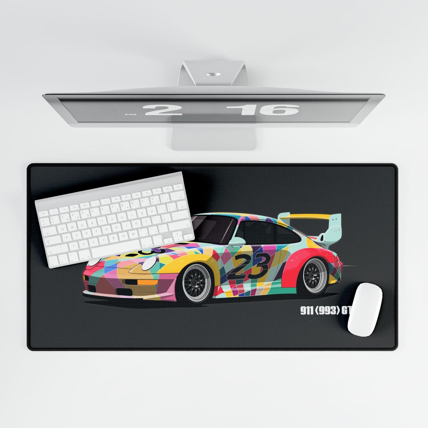 911 993 GT2 EVO Desk Mat 16" × 32"(US) 90cm x 45cm (EU) (Copy)