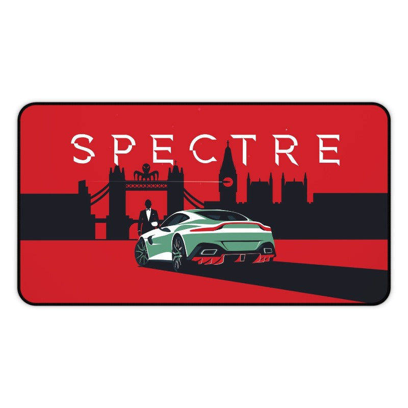 aston martin vantage spectre james bond  movie car mouse pad gamer desk mat