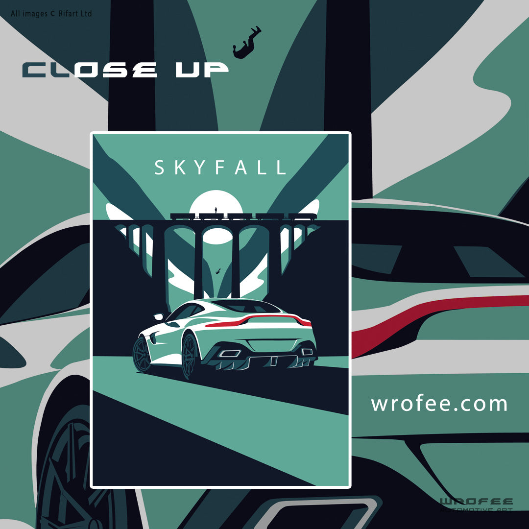 Vantage Skyfall Theme Wall Art Print