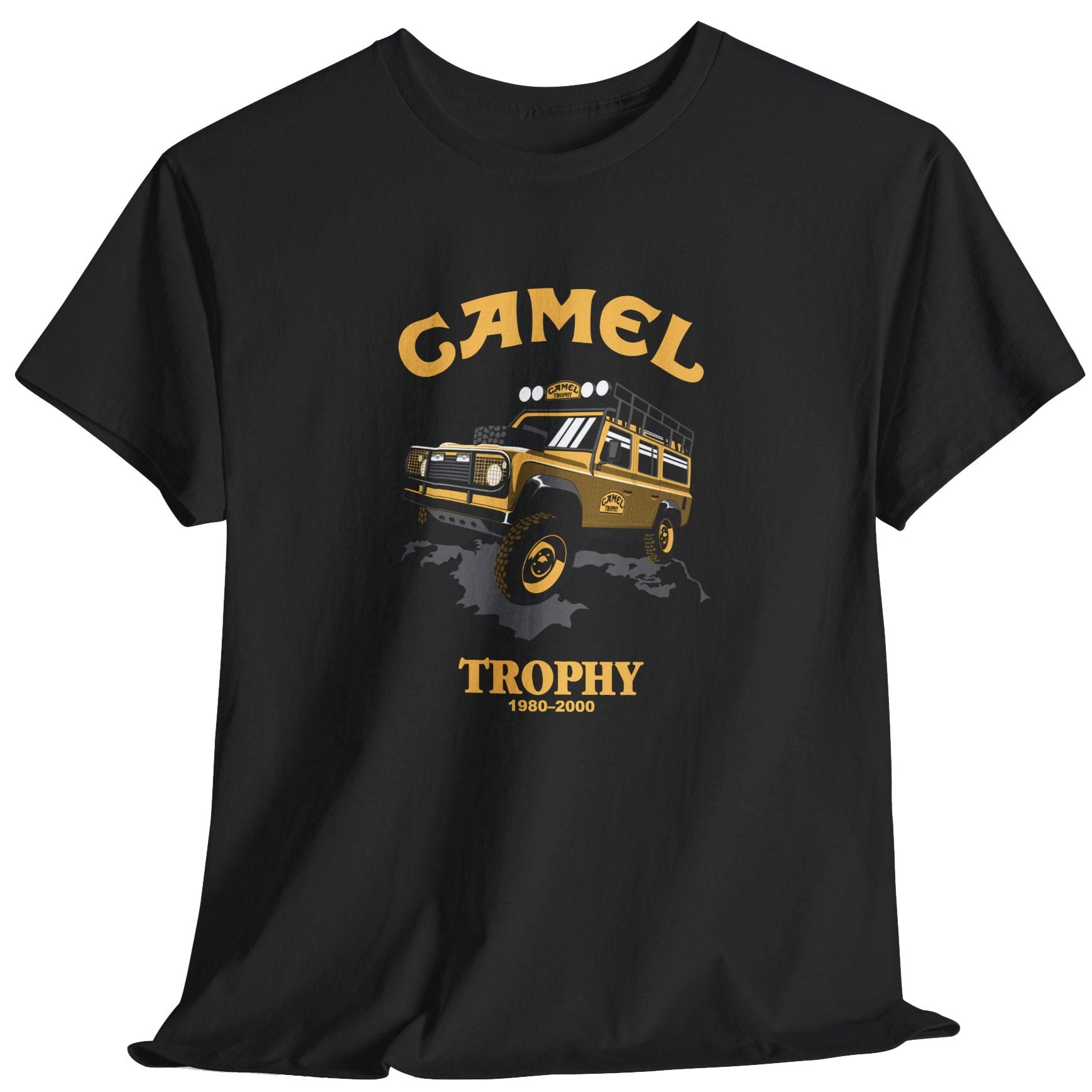 Black T-shirt Camel Trophy