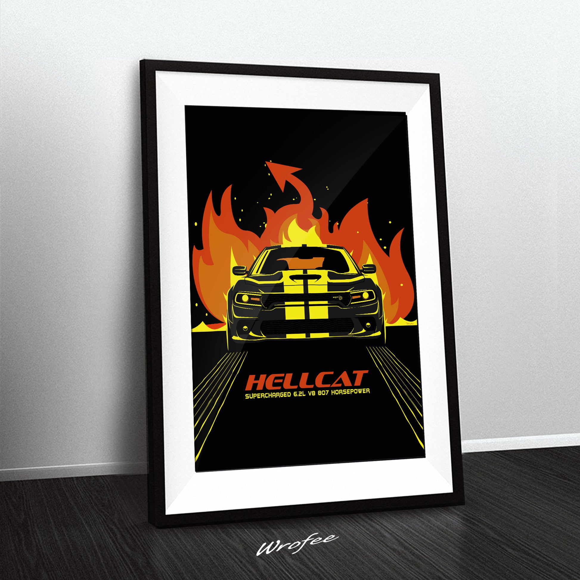 dodge cherger print