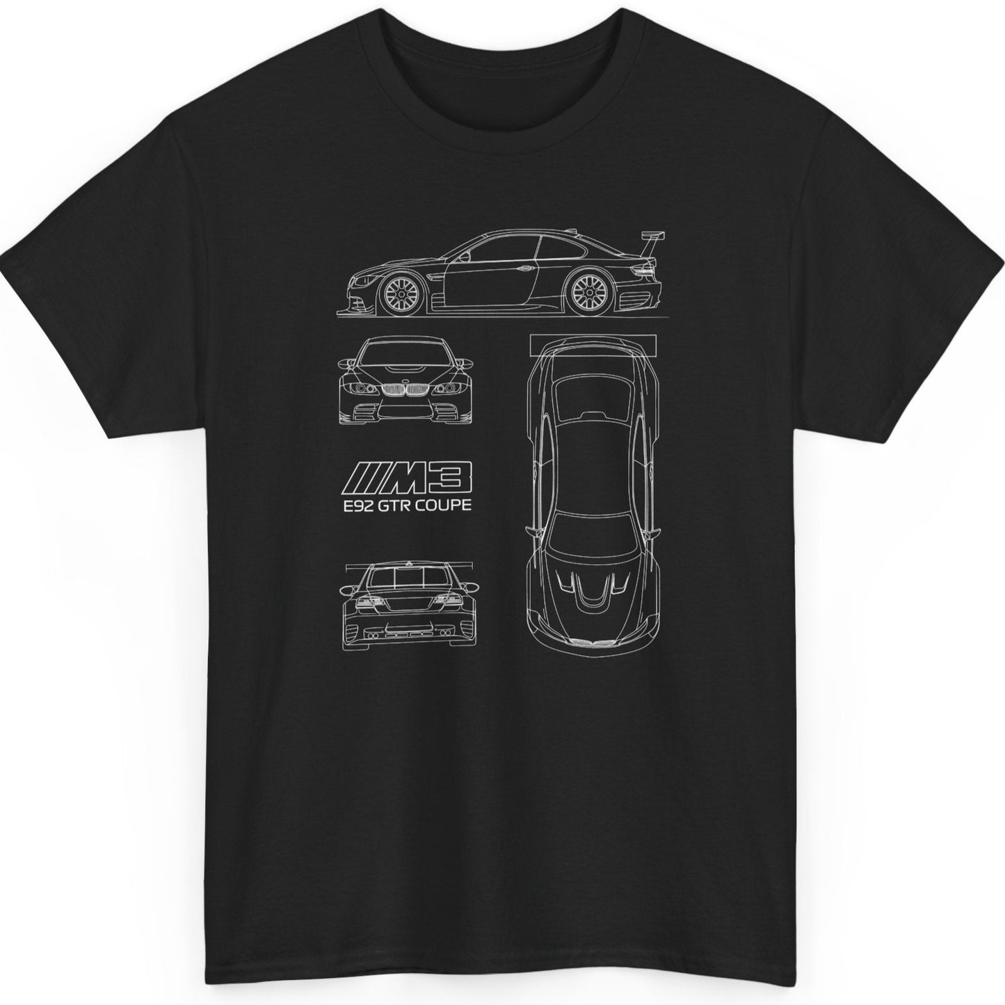 Black bmw m3 tee