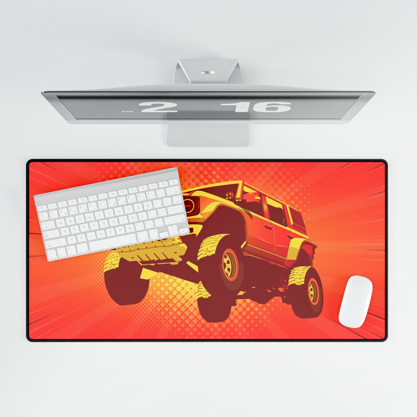 Bronco Desk Mat 16" × 32"(US) 90cm x 45cm (EU)