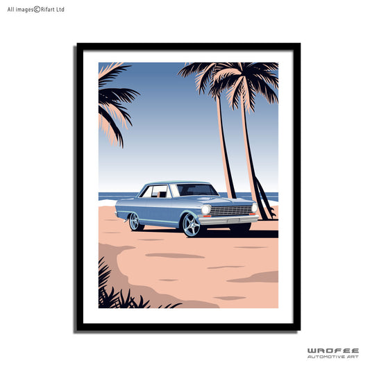 Nova at the Miami Beach Art Print