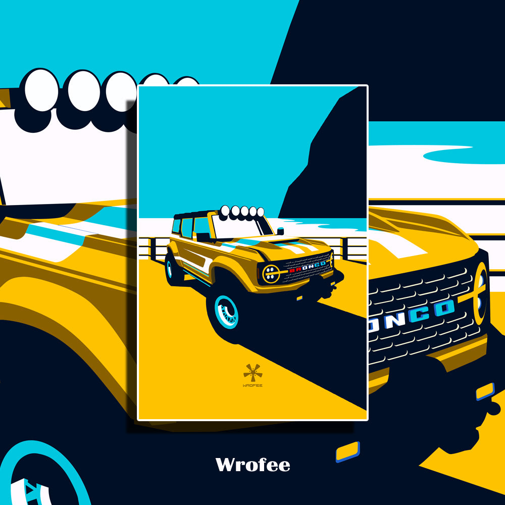 Bronco SUV Print