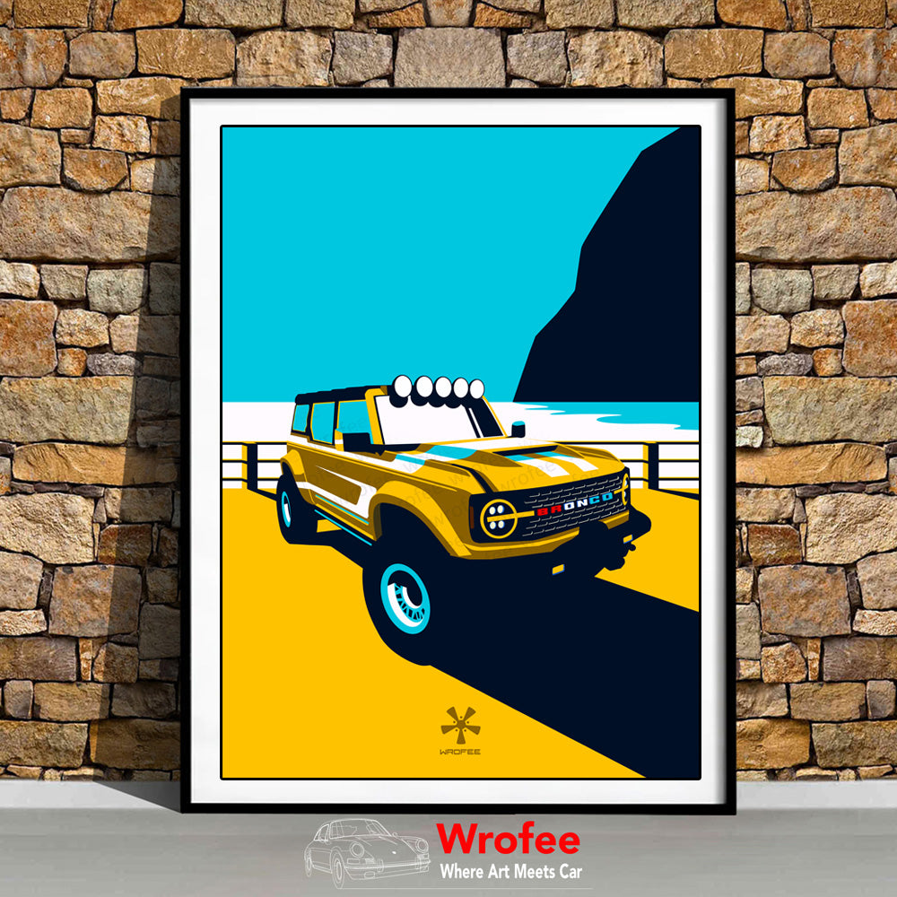 Bronco SUV Print
