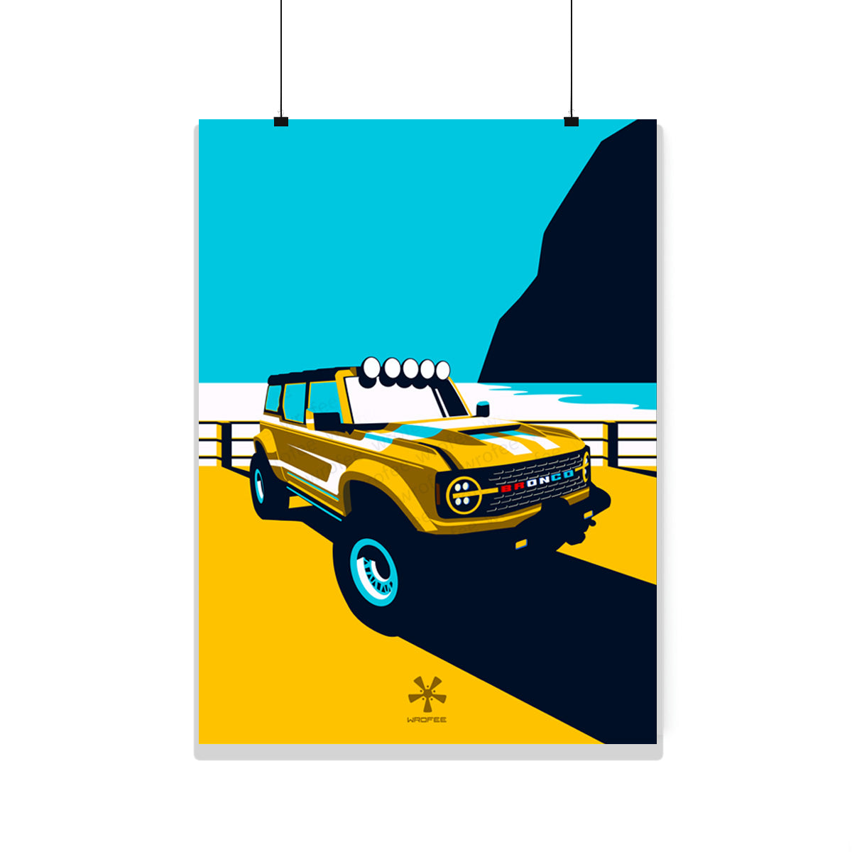 Bronco SUV Print