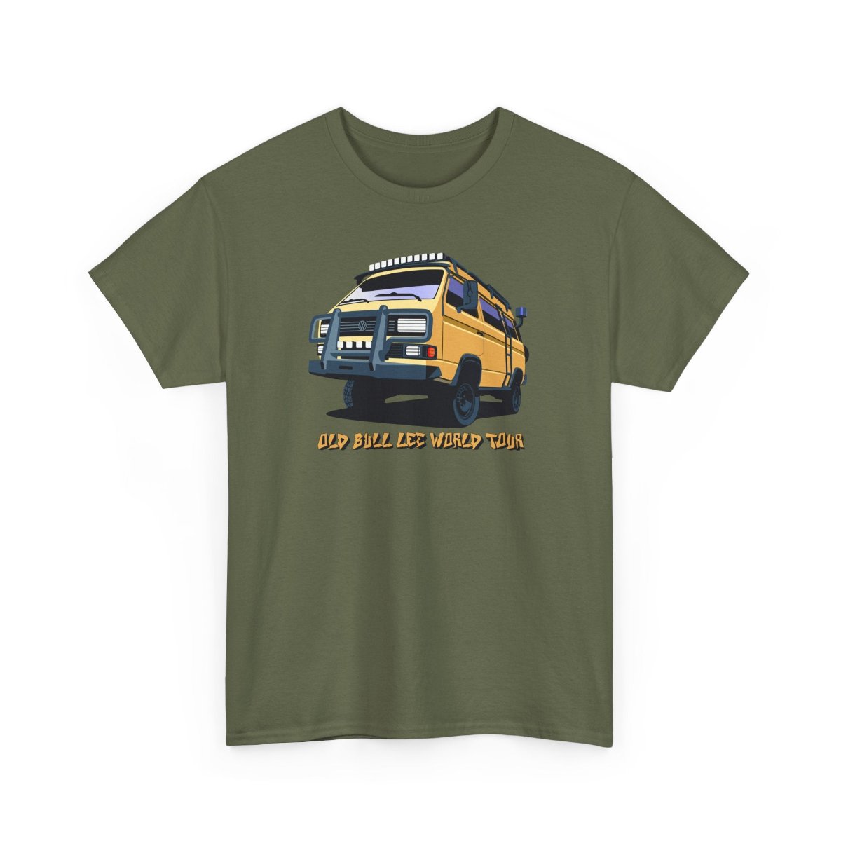 Green van shirt