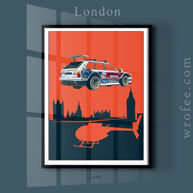 Huckster London Poster