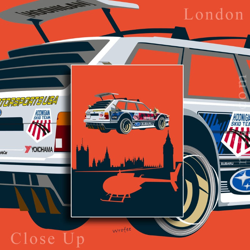 Huckster London Poster