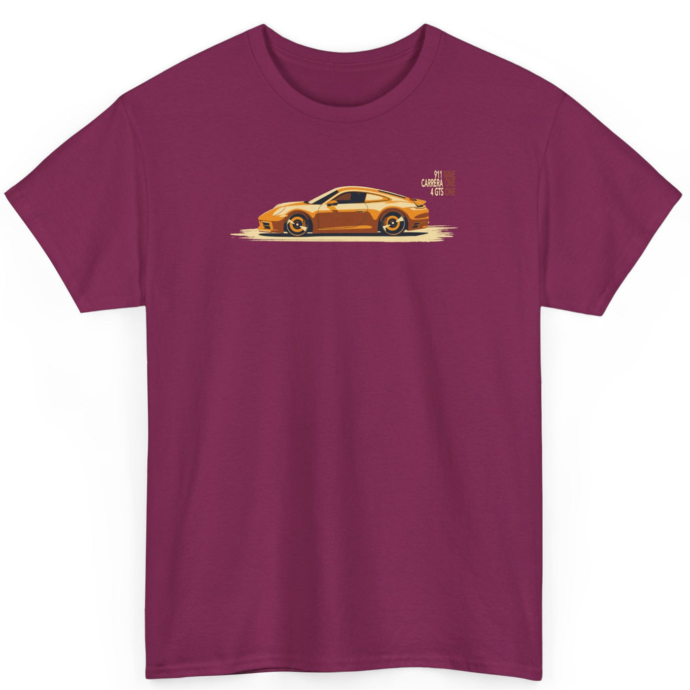 Berry Porsche 911 Carrera 4 GTS T-shirt