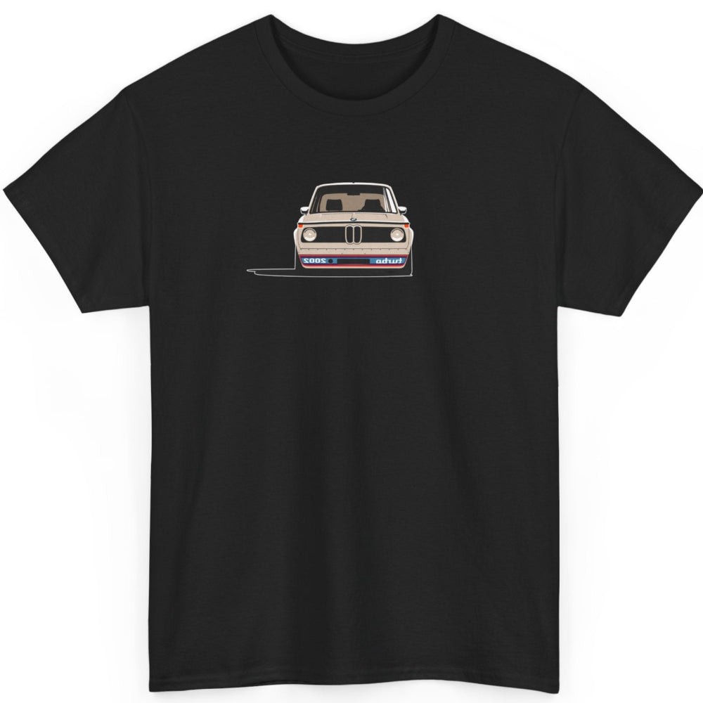 2002 Turbo Vintage Car Themed Unisex Cotton T-Shirt
