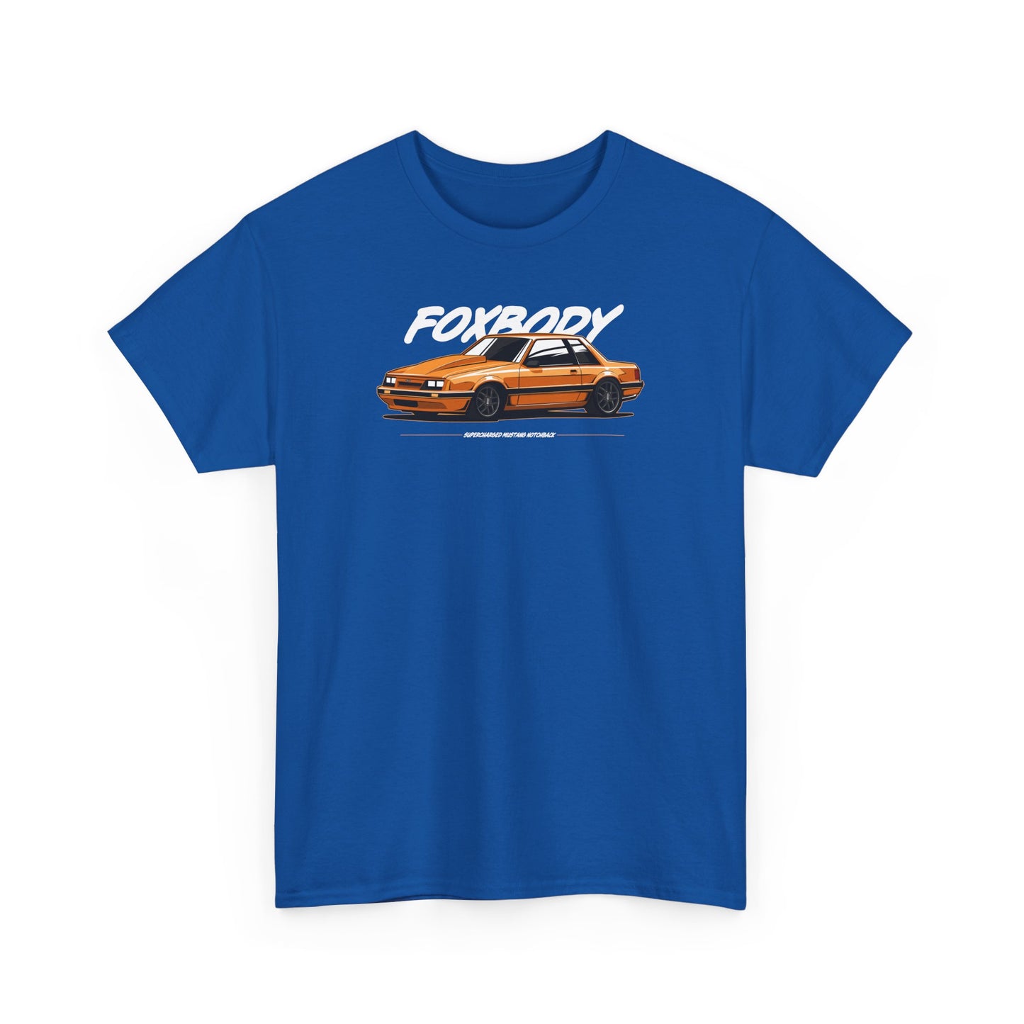 Foxbody Mustang Supercharged Muscle Car Guy T-Shirt