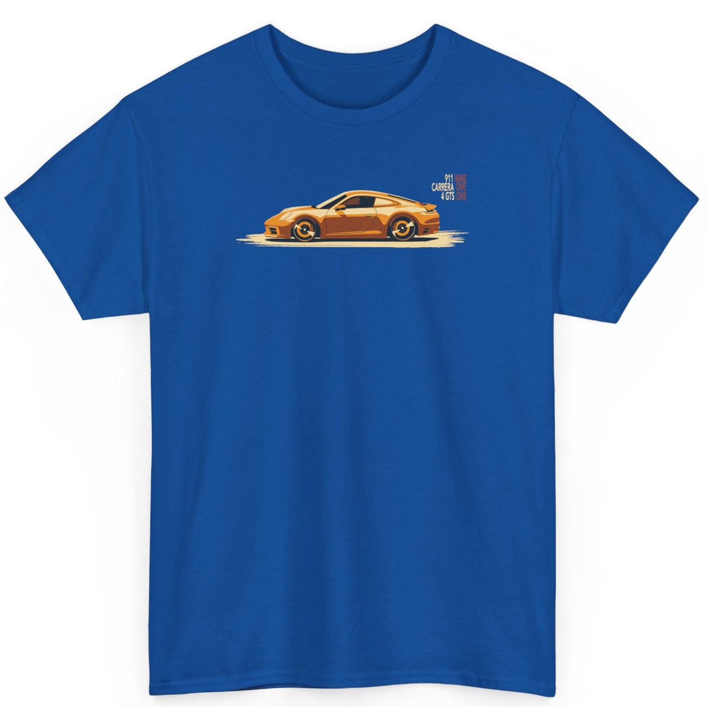 Blue 911 Carrera 4 GTS shirt