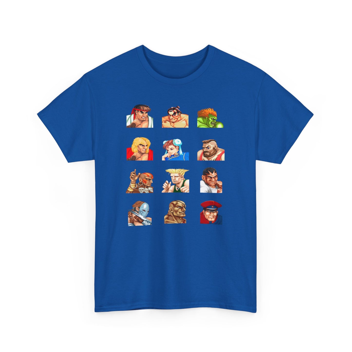Street Fighter Character Grid T-Shirt