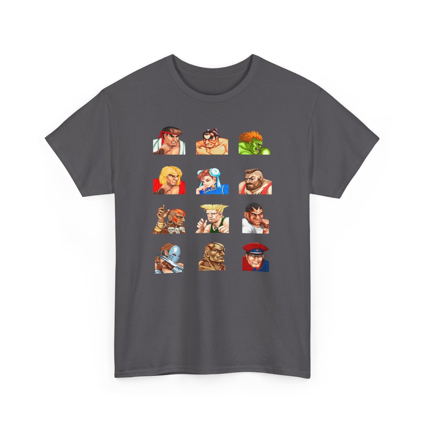 Street Fighter Character Grid T-Shirt