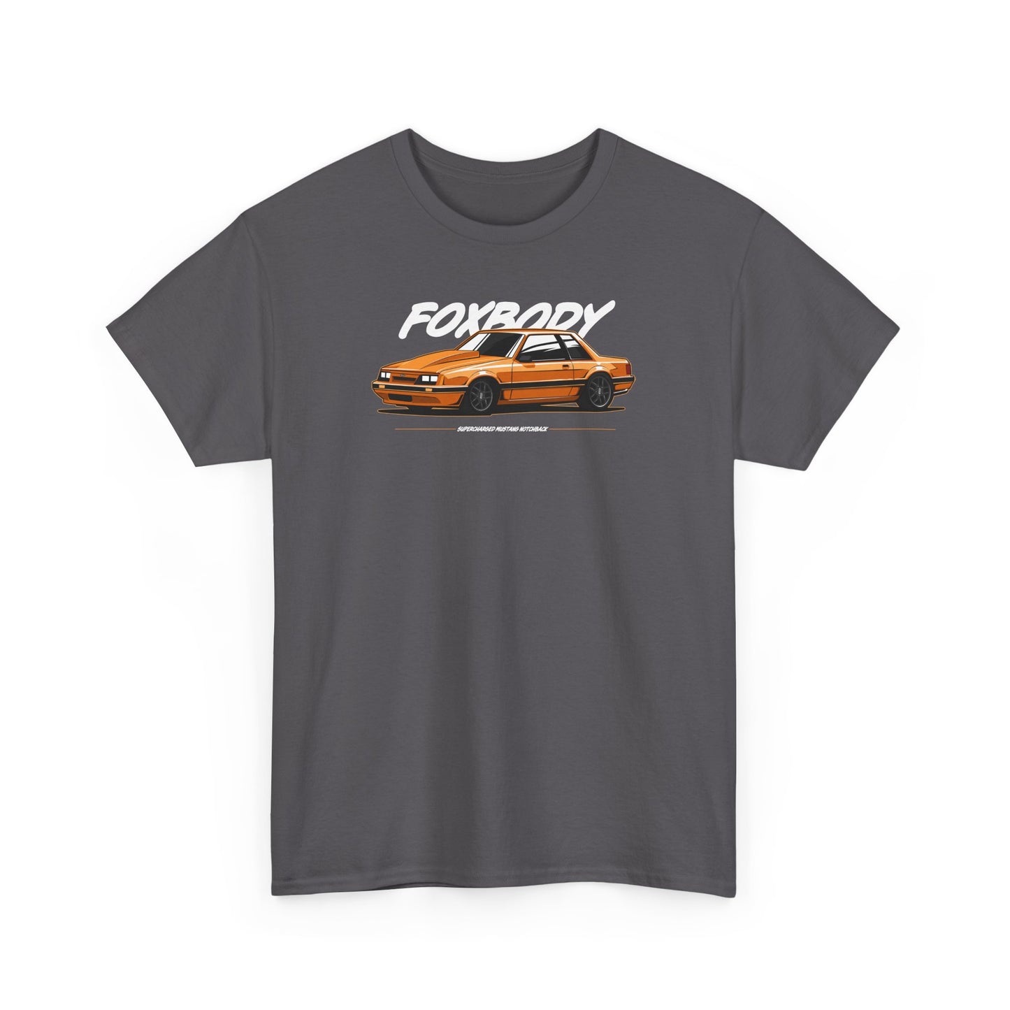 Foxbody Mustang Supercharged Muscle Car Guy T-Shirt