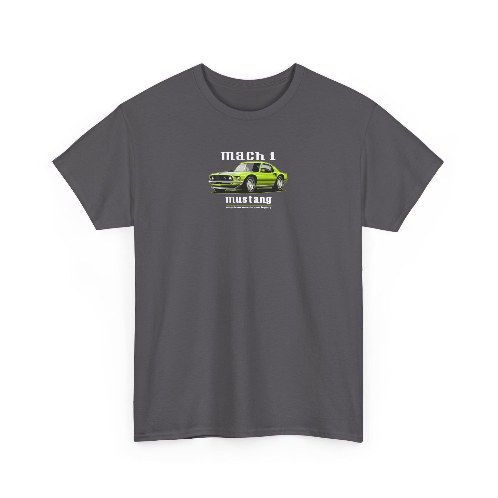 ford mustang toon illustration printed t-shirt