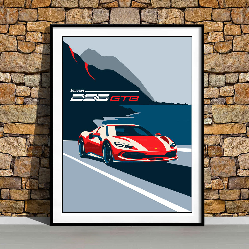 296 GTB Wall Art Print