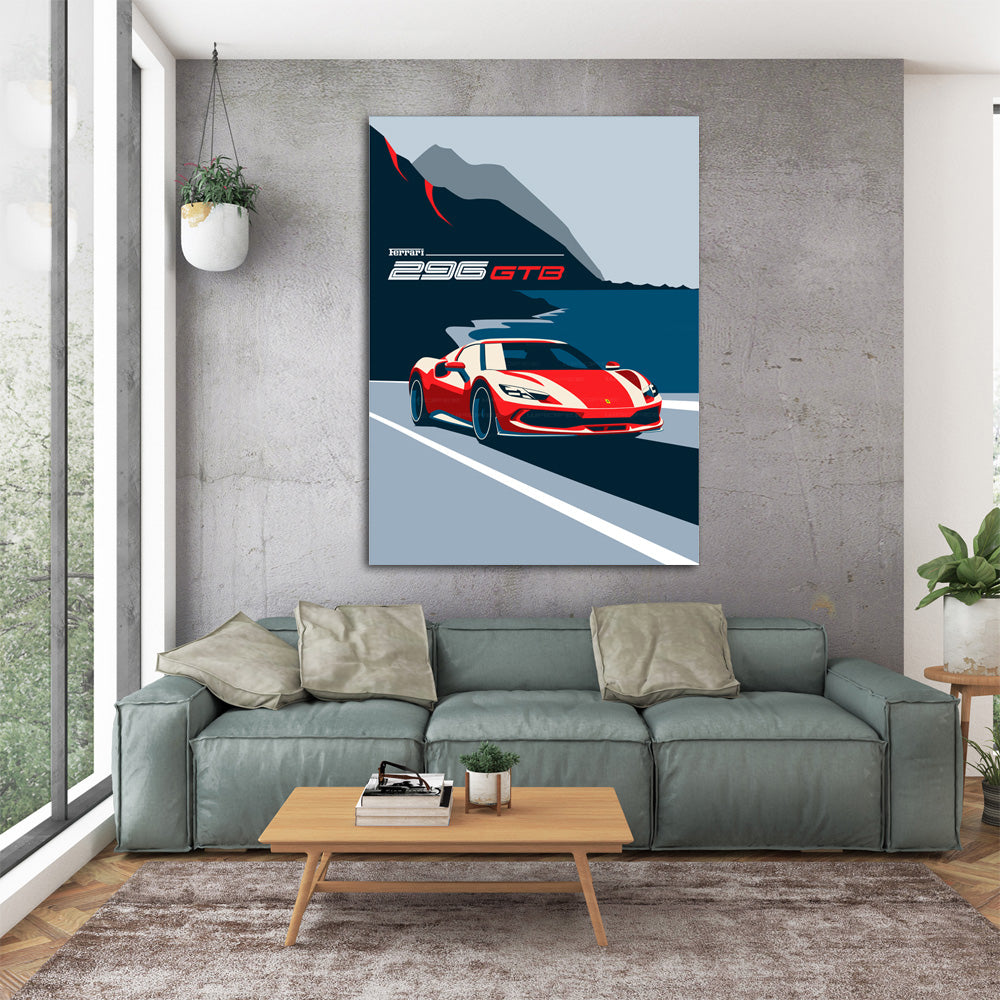 296 GTB Wall Art Print
