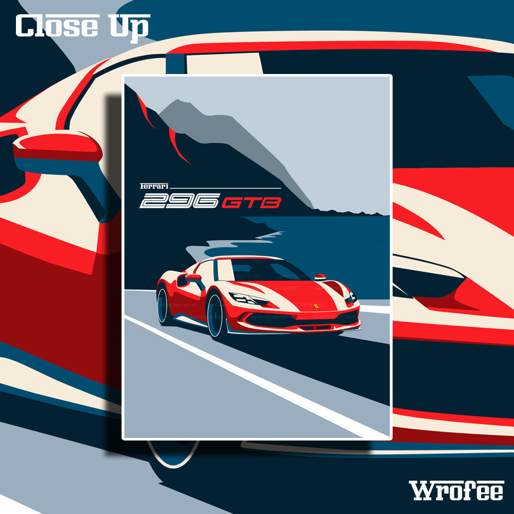 296 GTB Wall Art Print