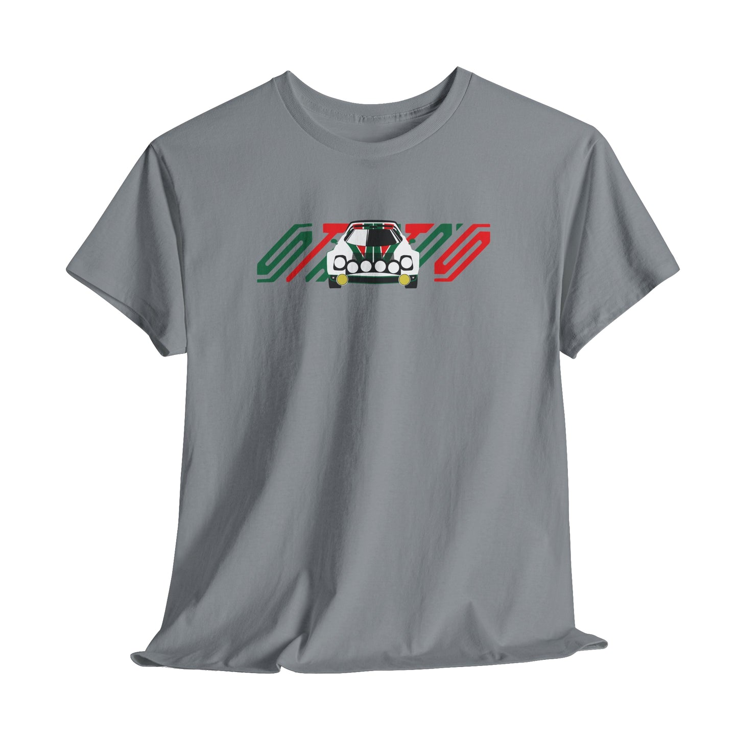 Stratos Rally Car T-Shirt - Retro Italian Sports Tee - Classic Vintage Racing