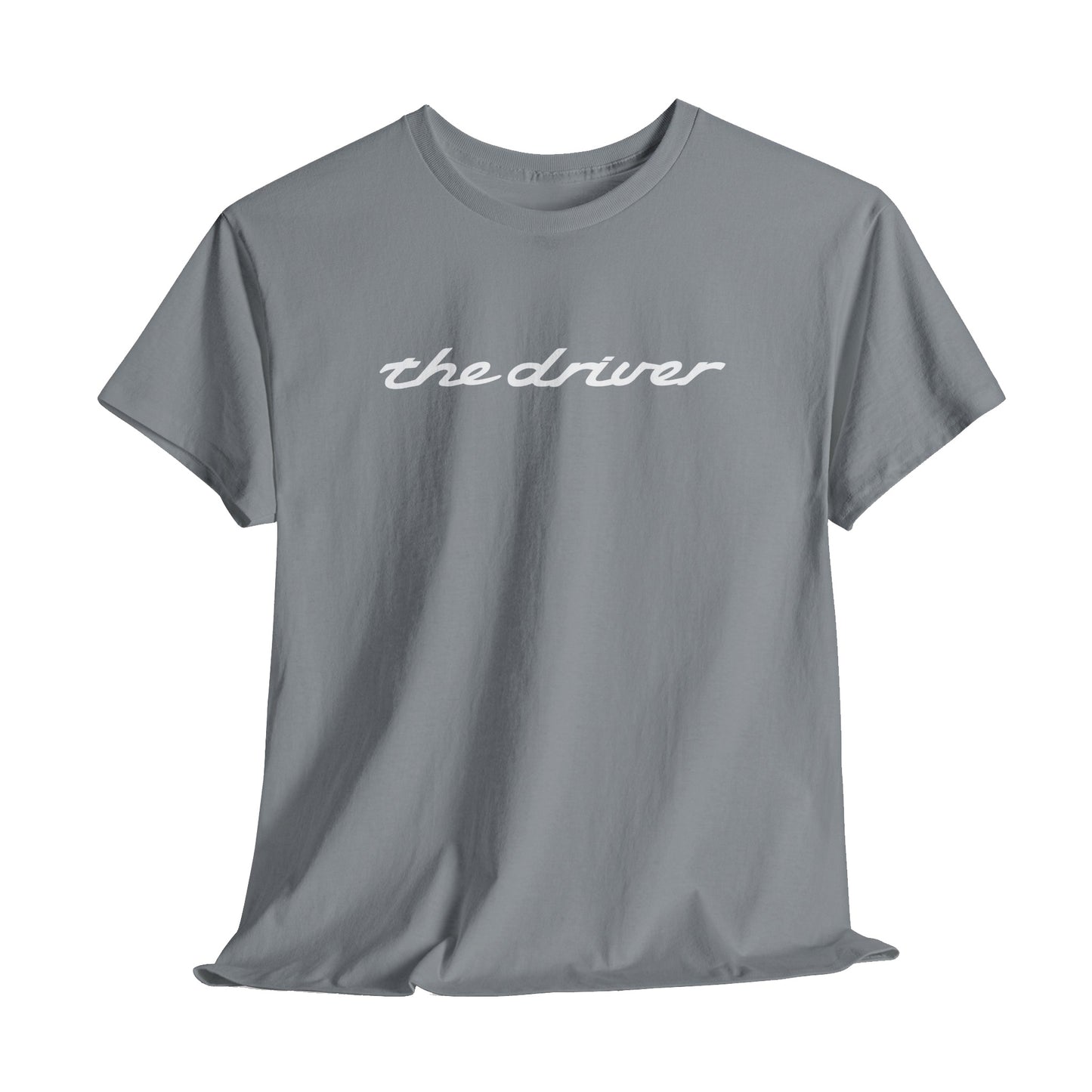 The Driver T-Shirt - Car Enthusiast Tee for Men and Women - Minimalist Driving Shirt - Racing Fan Gift