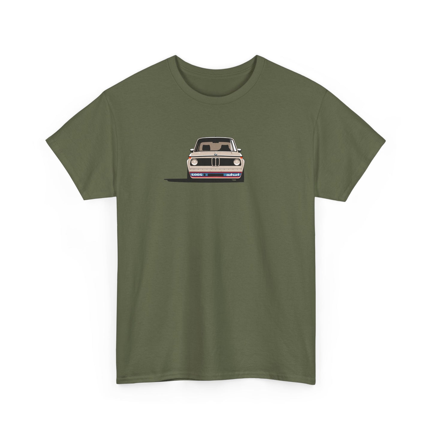2002 Turbo Vintage Car Themed Unisex Cotton T-Shirt