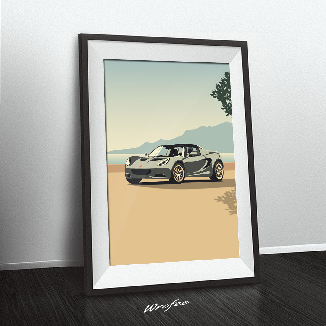 sports car painting