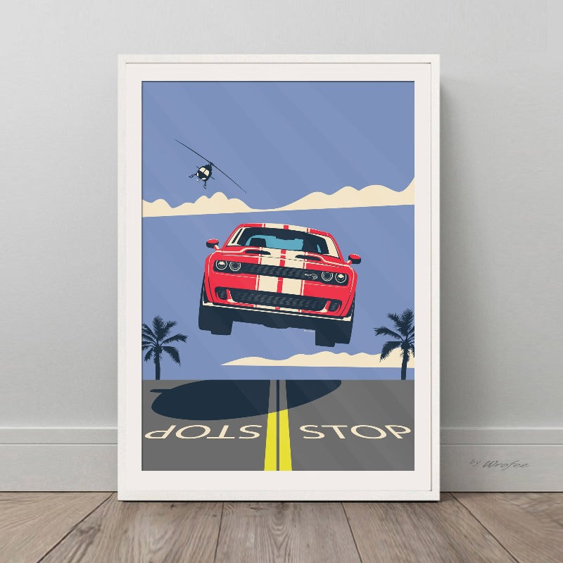 Challenger Hellcat Print