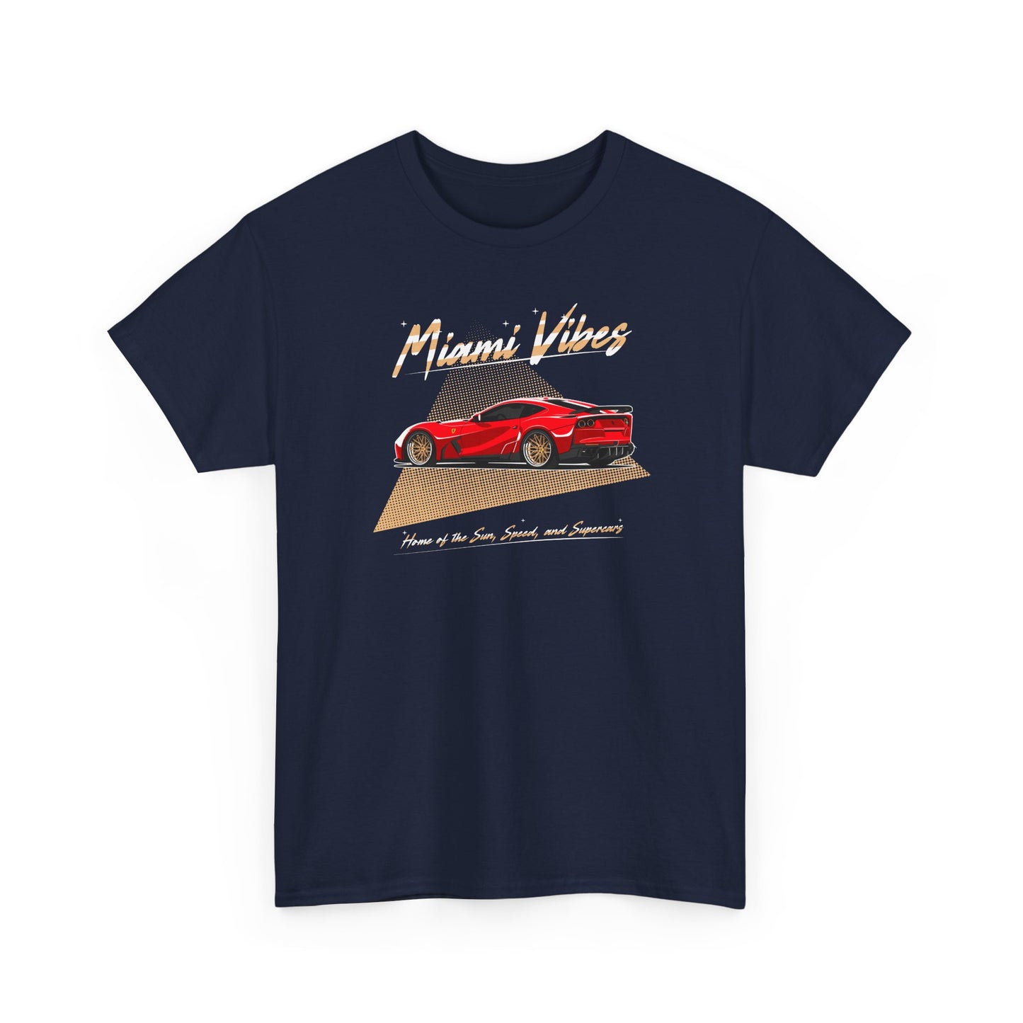 Miami Vibes Unisex Cotton T-Shirt