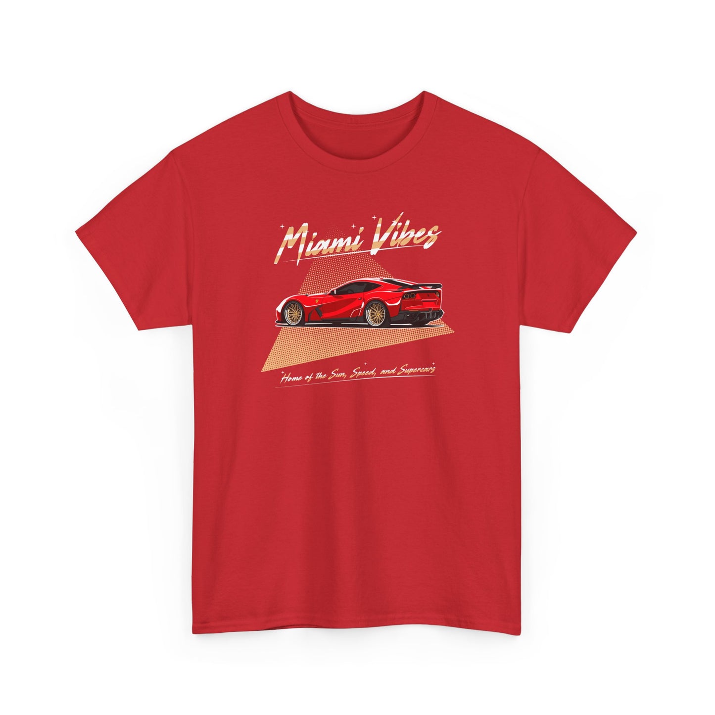 Miami Vibes Unisex Cotton T-Shirt