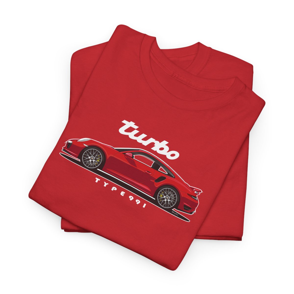 red car shirt