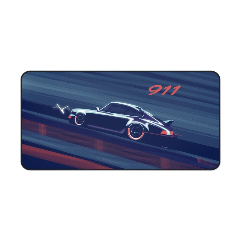 Porsche turbo gamer mouse pad