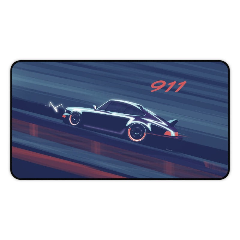 vintage porsche 911 mouse pad