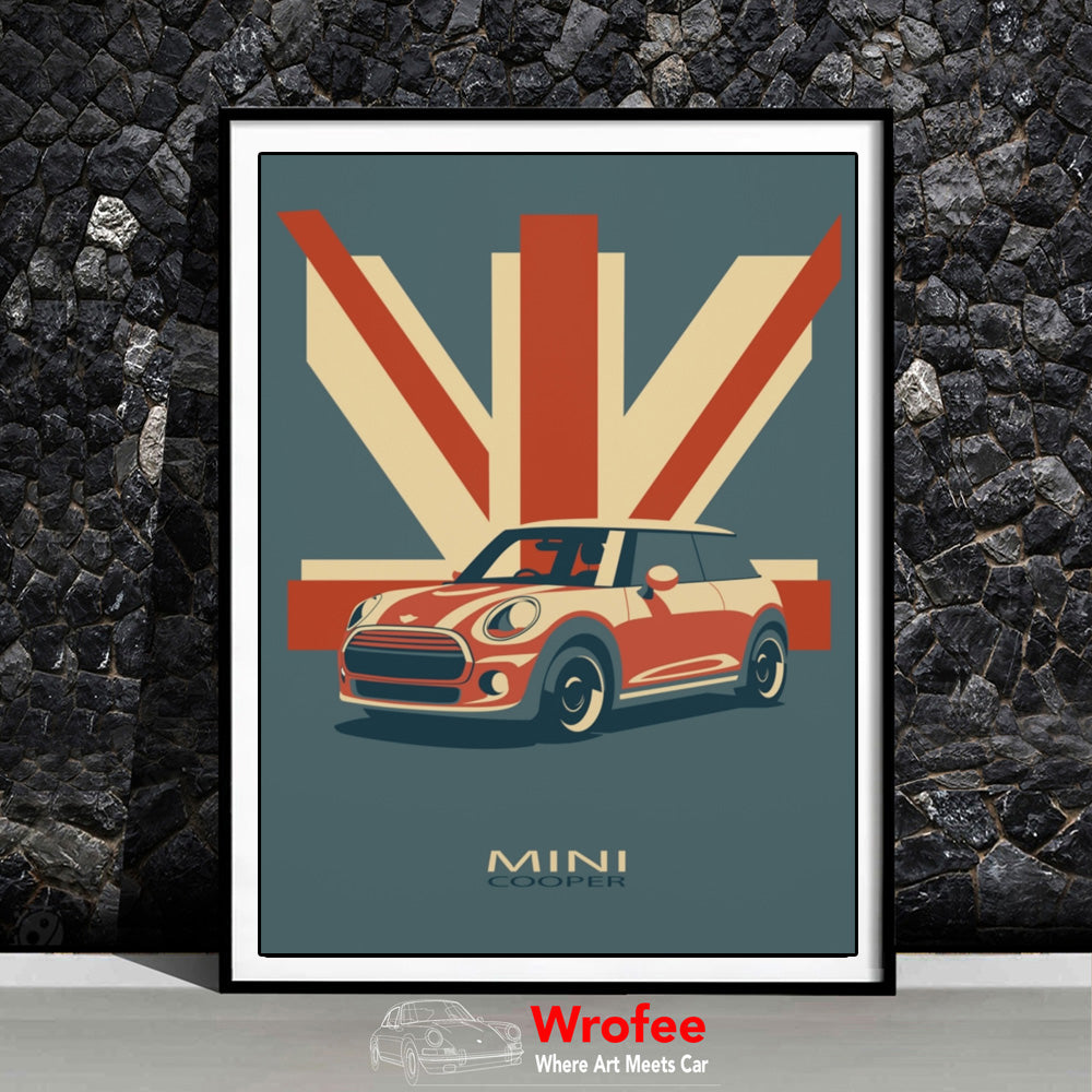 Mini Cooper Matte Art Print