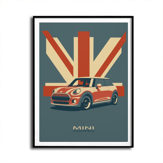 Mini Cooper Matte Art Print