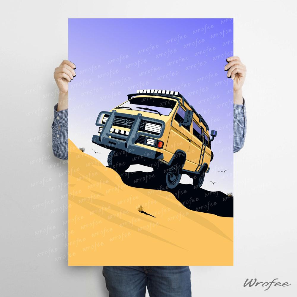 vw transporter print