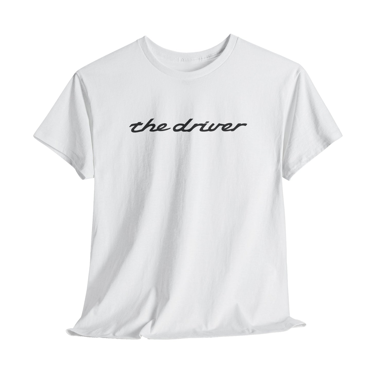 The Driver T-Shirt - Car Enthusiast Tee for Men and Women - Minimalist Driving Shirt - Racing Fan Gift