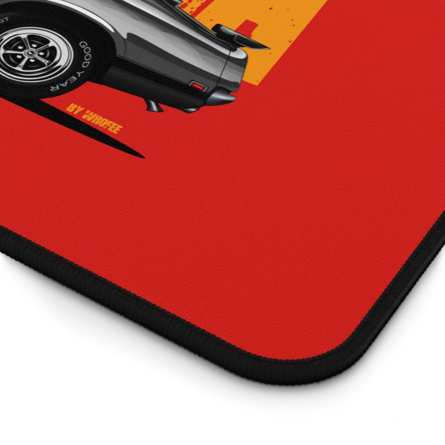 John Wick Baba Yaga & Mustang Boss 429 Muscle Car Mouse Pad 16"×32"(US) 90cm x 45cm (EU)