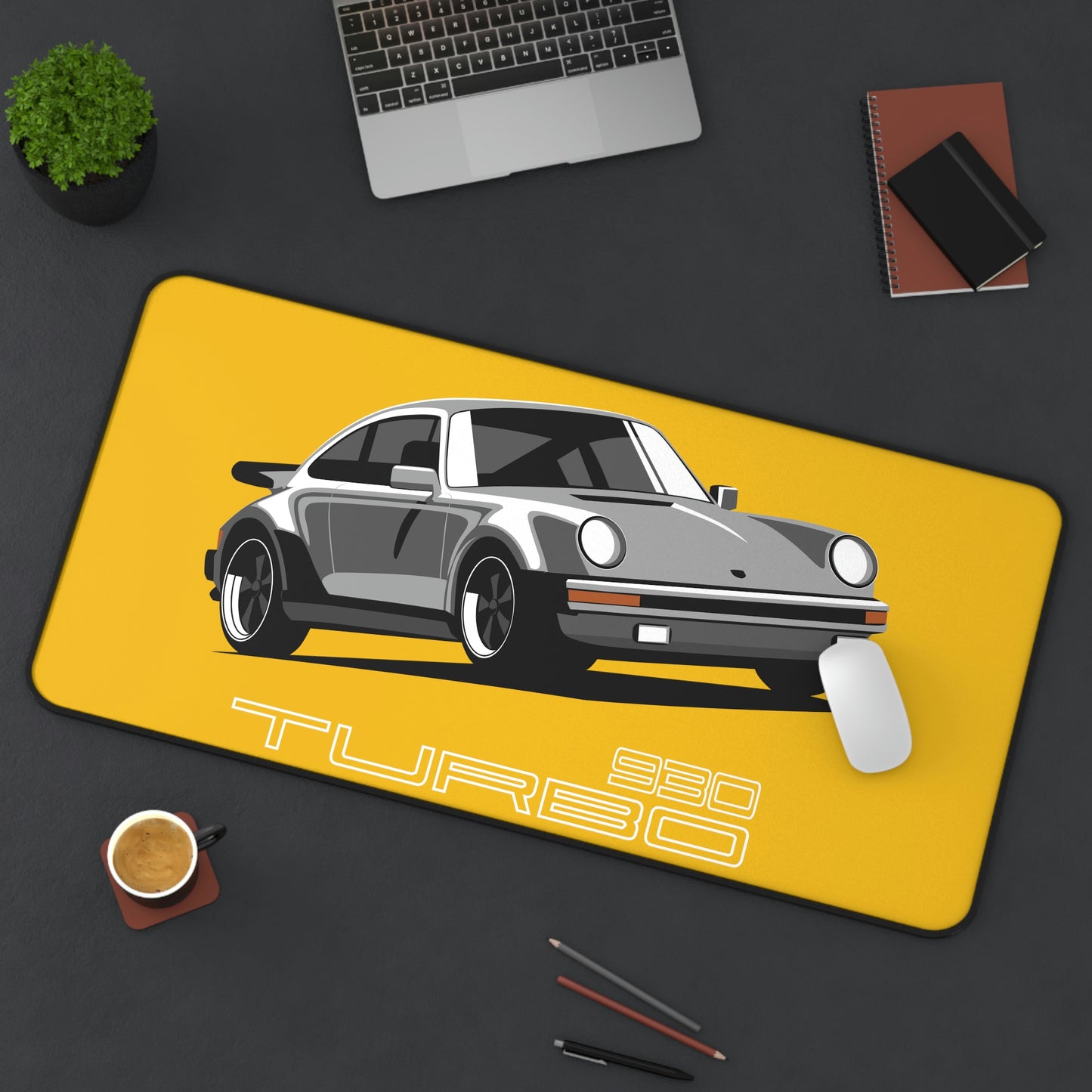 Vintage 911 Turbo Large Mouse Pad