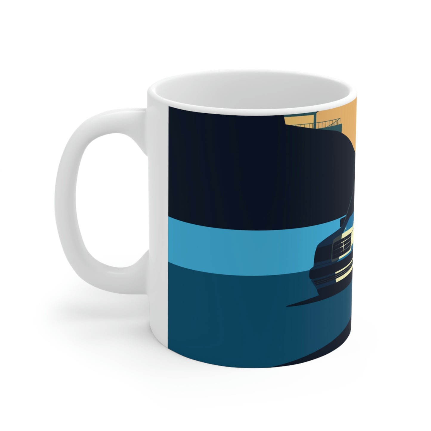 Vintage Car C124 Mug