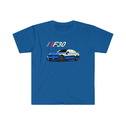 BMW M3 3.20 F30 Blue T-shirt