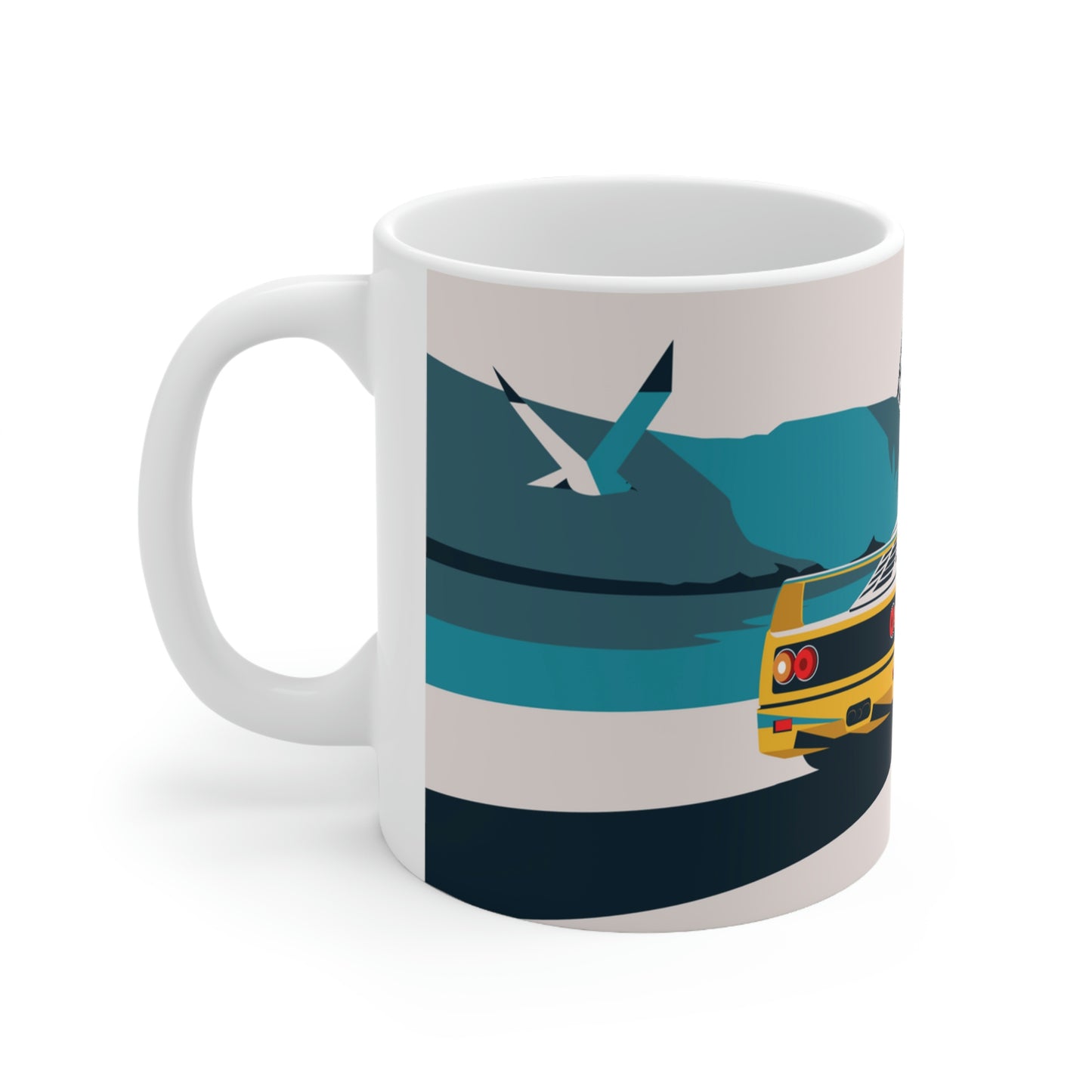F40 Sports Car Mug