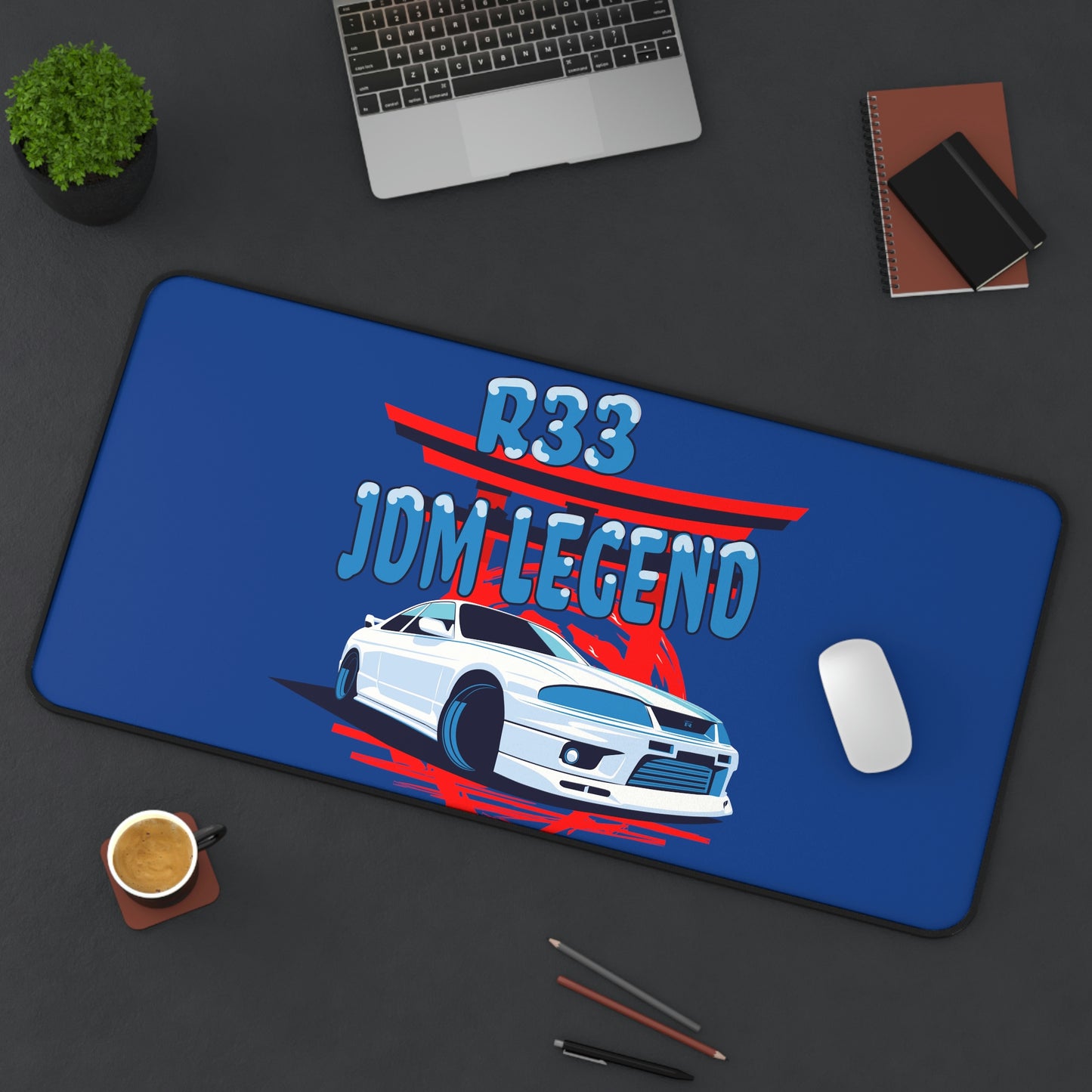 Skyline GTR R33 JDM Large Mouse Pad